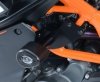 Crashpady Aero RG Racing Ktm Rc125/200, Rc390 Up To 21 Black